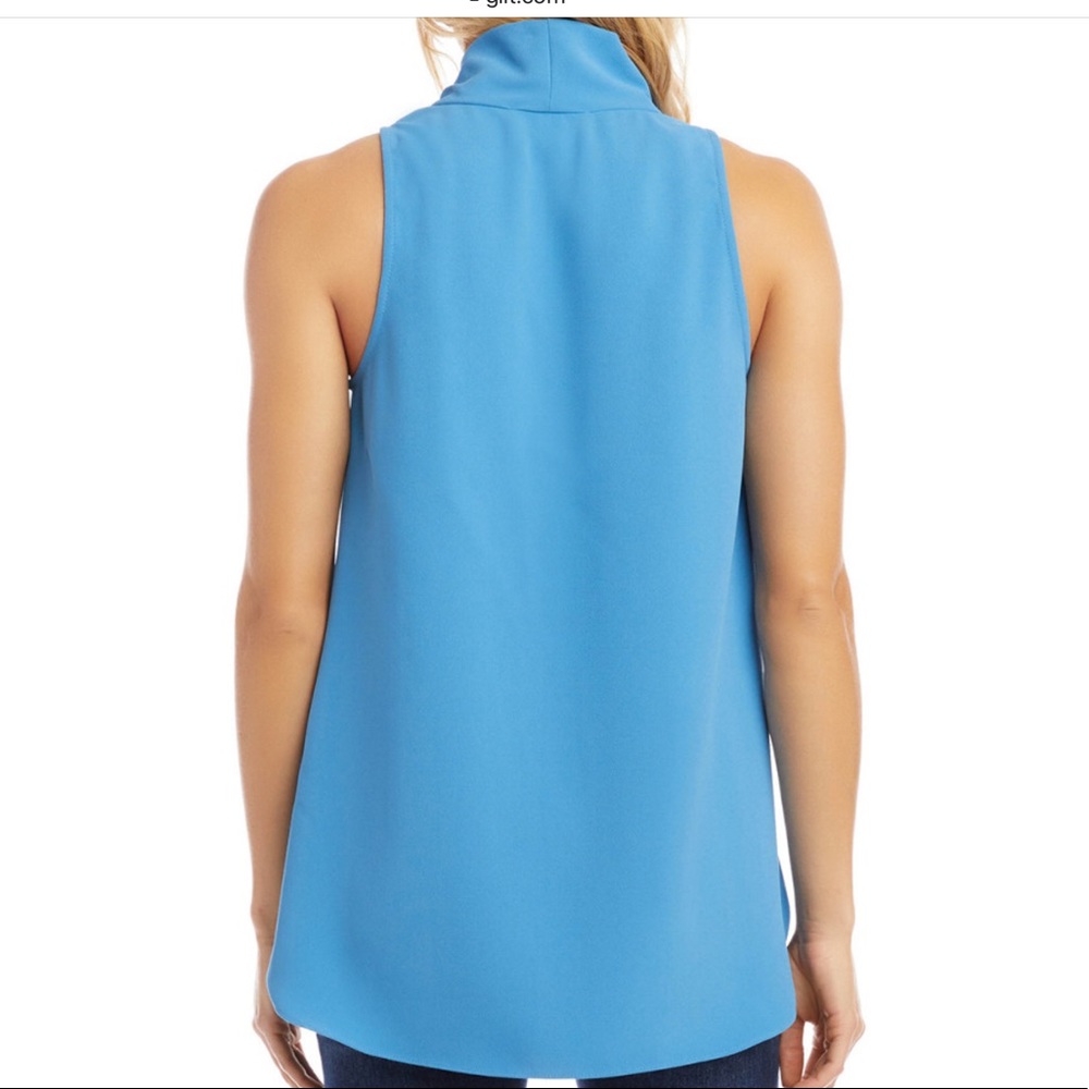 Beautiful pleated front top. - Picture 3 of 7